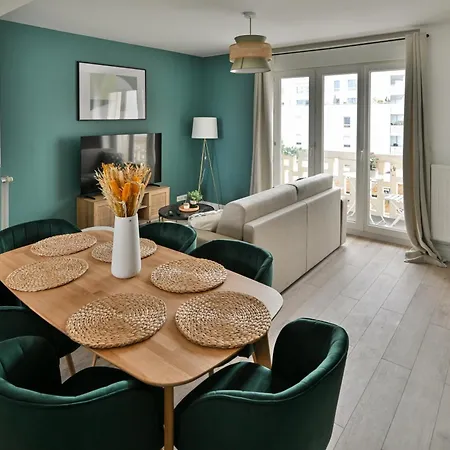 L'Escale Bleue - Balcon Prive - Vue Mer Le Havre Extérieur photo