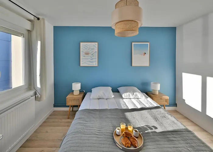 L\'Escale Bleue - Balcon Prive - Vue Mer
