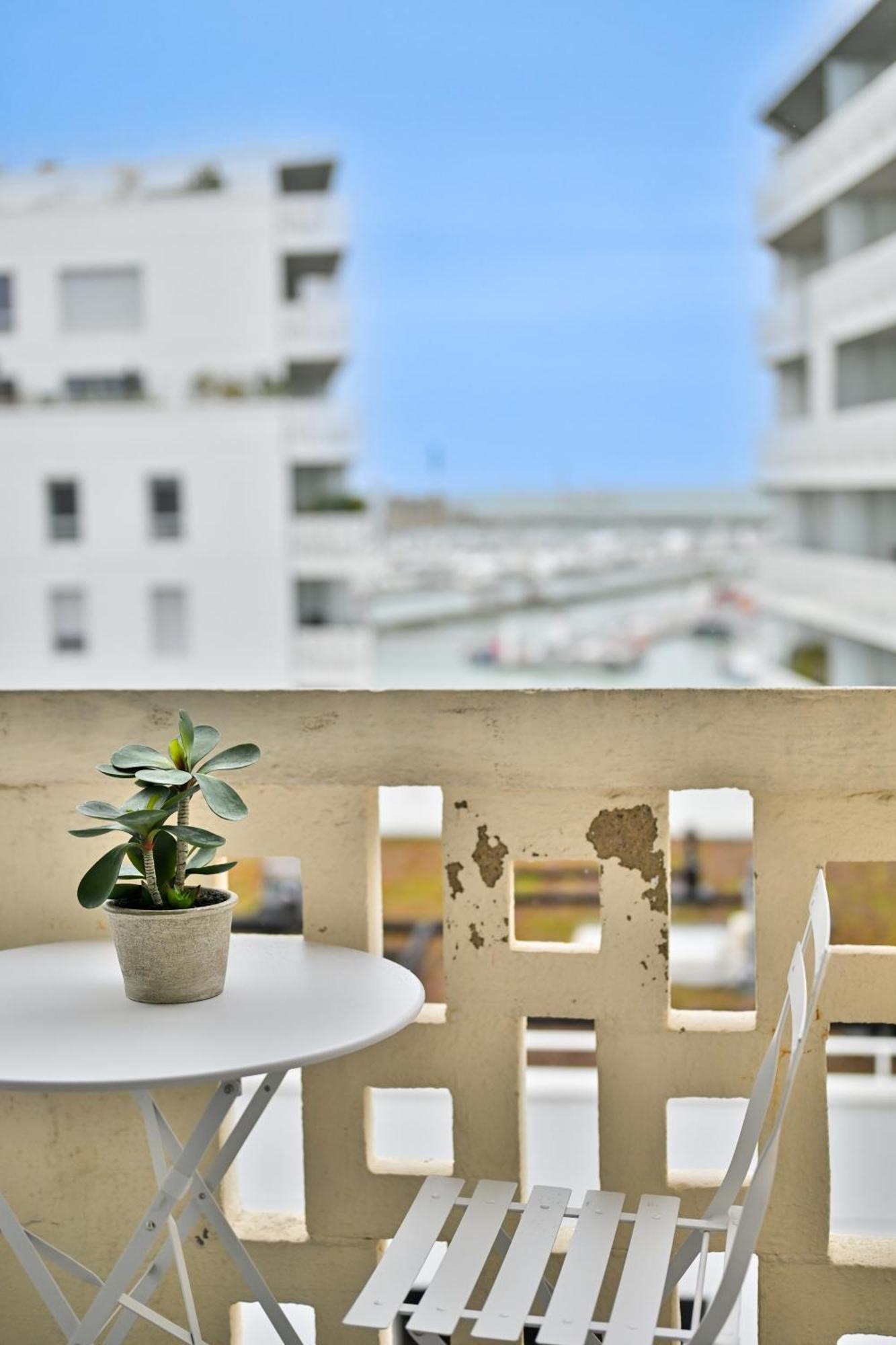 L'escale Bleue - Balcon Prive - Vue Le Havre