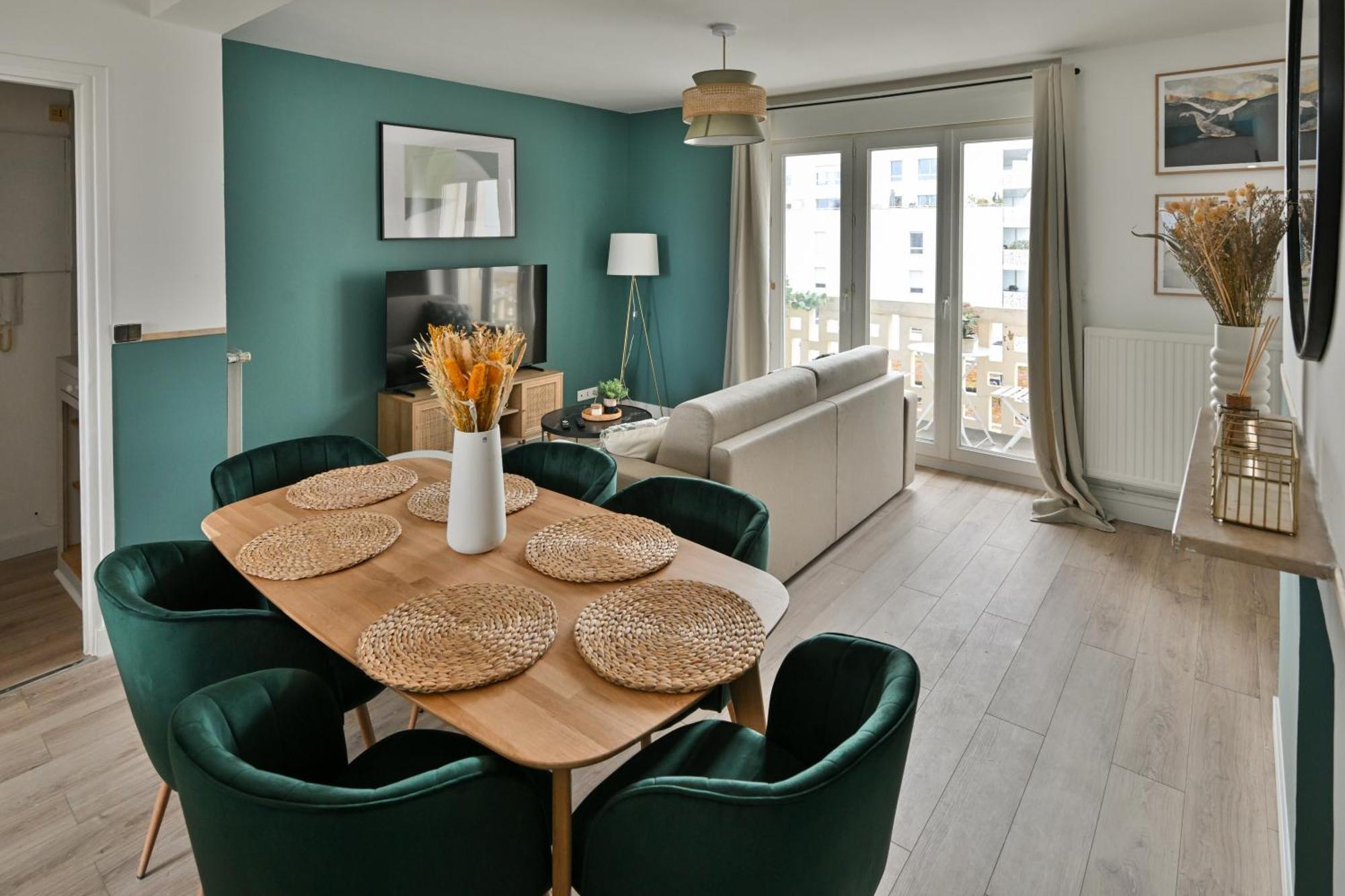 L'escale Bleue - Balcon Prive - Vue Apartment Le Havre